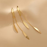 Gold Dakota Tassel Earrings