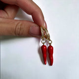 Spicy Drops Earrings (Handmade & Limited Edition)