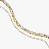 Figaro Layered Bracelet