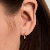 Double Semicircle Huggies