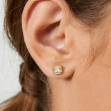 Mosaic Sapphire Studs