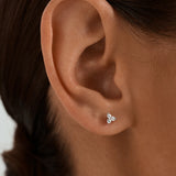 Trio Sapphire Studs