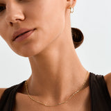 Cylinder Bead Chain Necklace