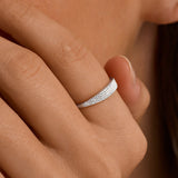 Pave Sapphire Signet Ring