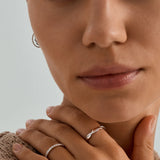 Twisted Pave Ring