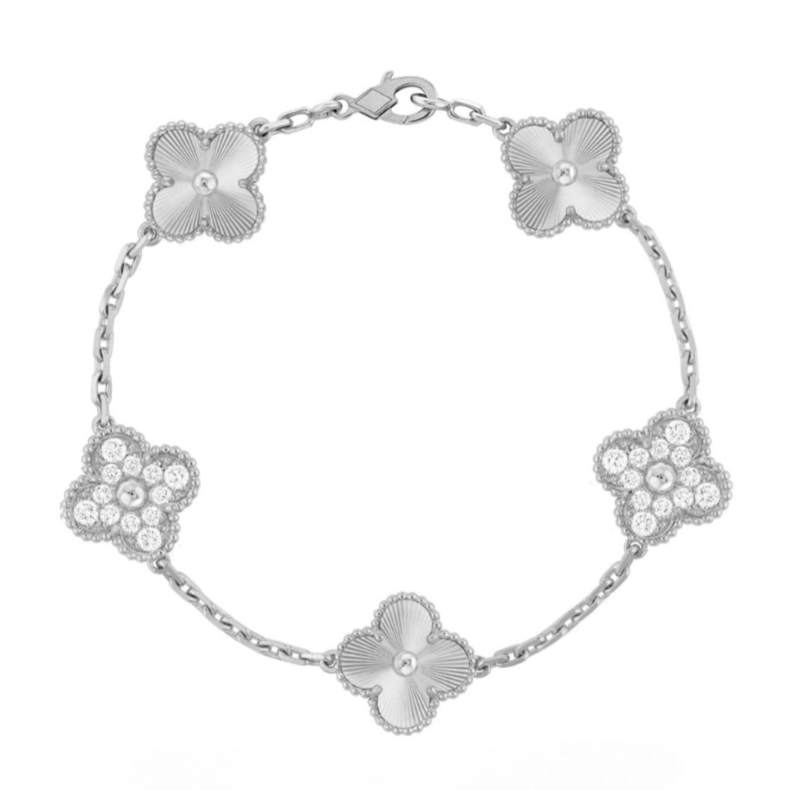LUXURY CLOVER DIAMOND BRACELET