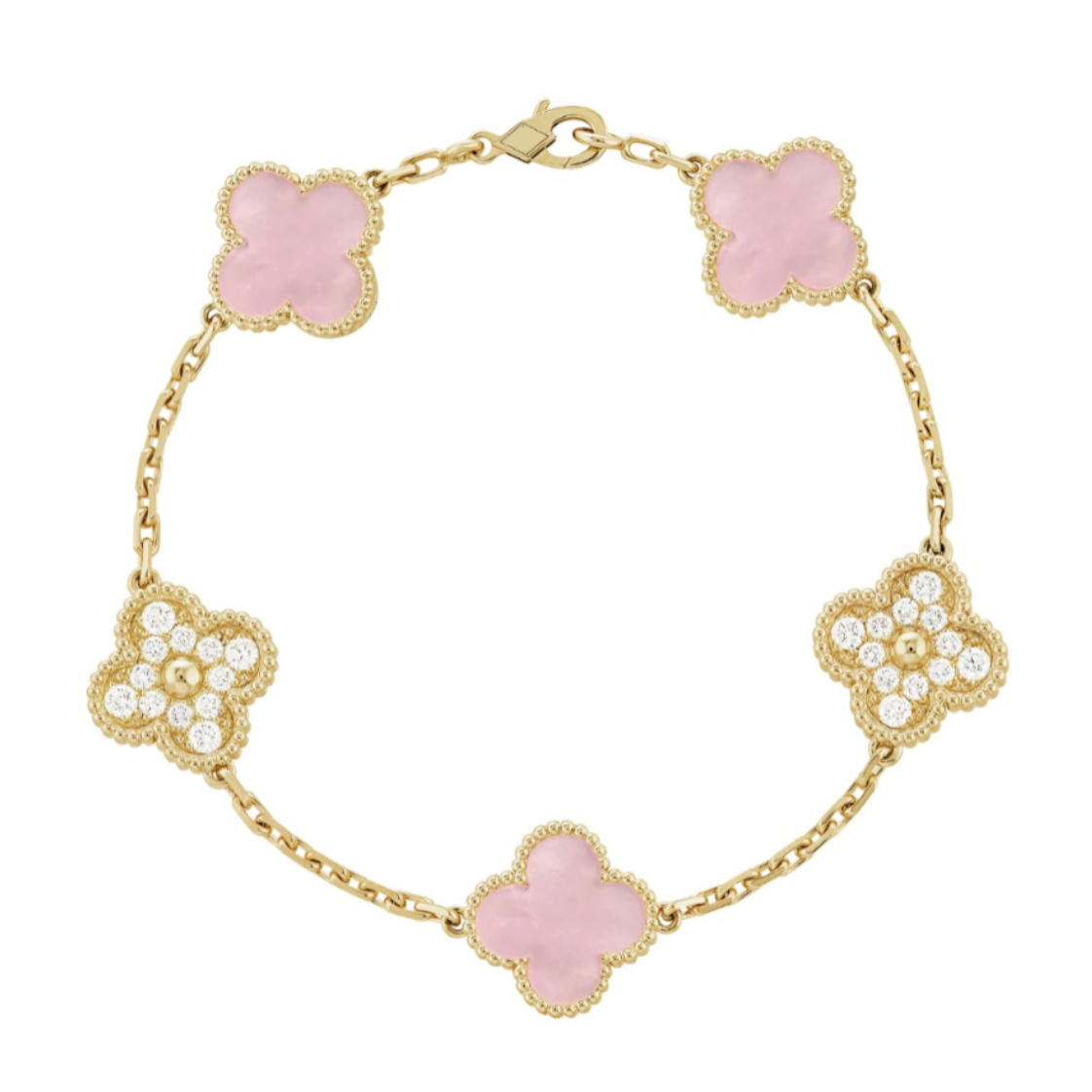 LUXURY CLOVER DIAMOND BRACELET