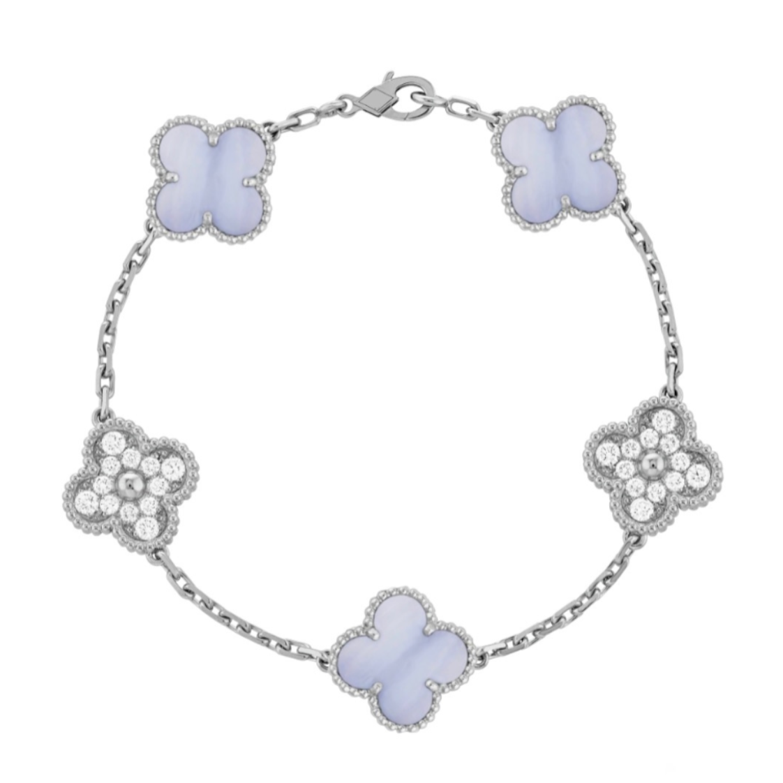 LUXURY CLOVER DIAMOND BRACELET