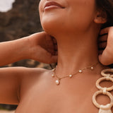 Santorini Pearl Necklace (Bundle)
