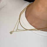 INITIAL NECKLACE | GOLD