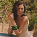 LARGE STACKING BANGLE - GOLD