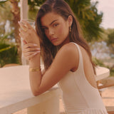 ZEPHYR HOOP EARRINGS - GOLD