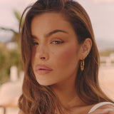 ZEPHYR HOOP EARRINGS - GOLD