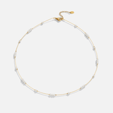Gigi Pearl Choker Necklace