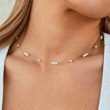 Gigi Pearl Choker Necklace