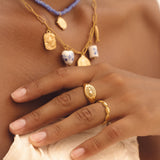 Evil Eye Signet Ring