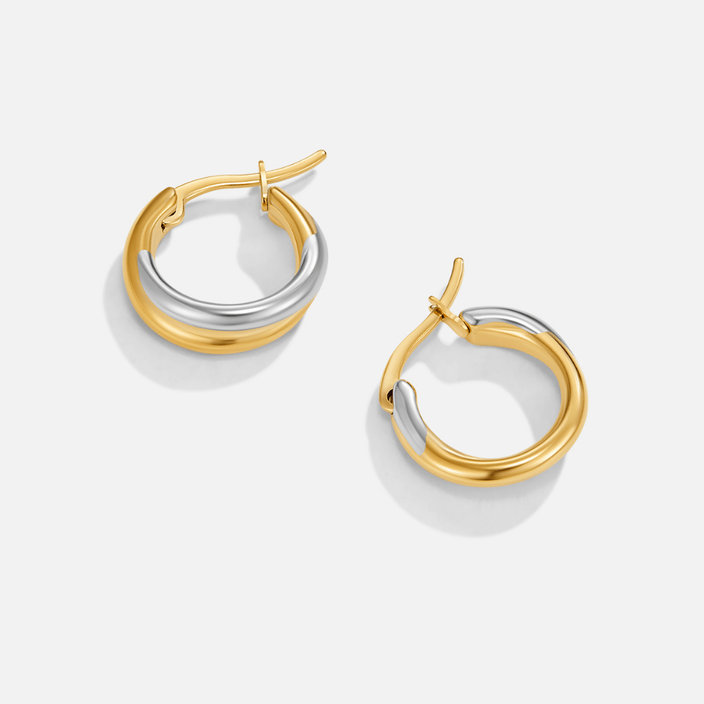 Lea Entwined Hoop Earrings