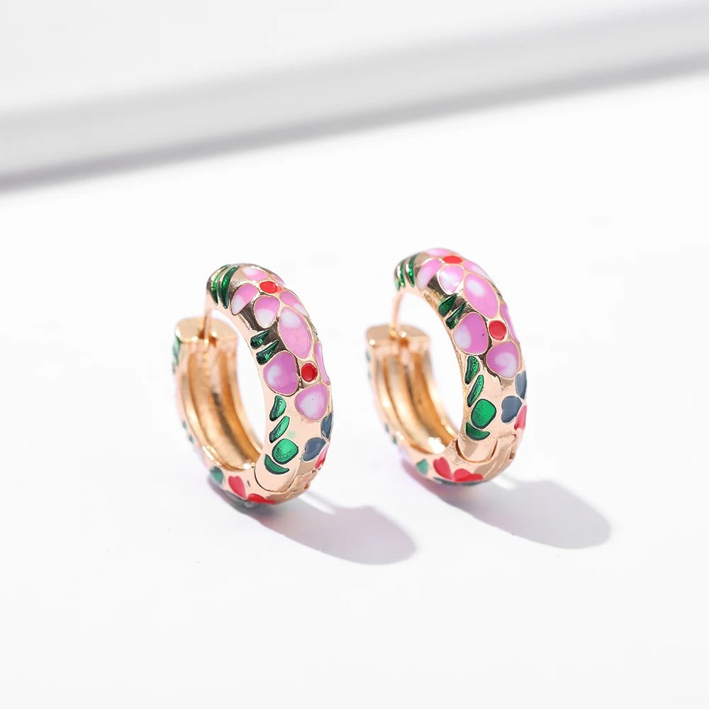 Wildflower Hoops