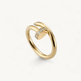 RING SPIKE DELUXE | GOLD