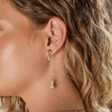 Neesa Pearl Tassel Earrings
