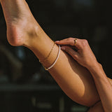 "La Plage" Double Anklet