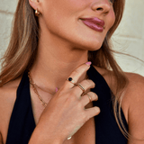 Phoenix Black Onyx Ring