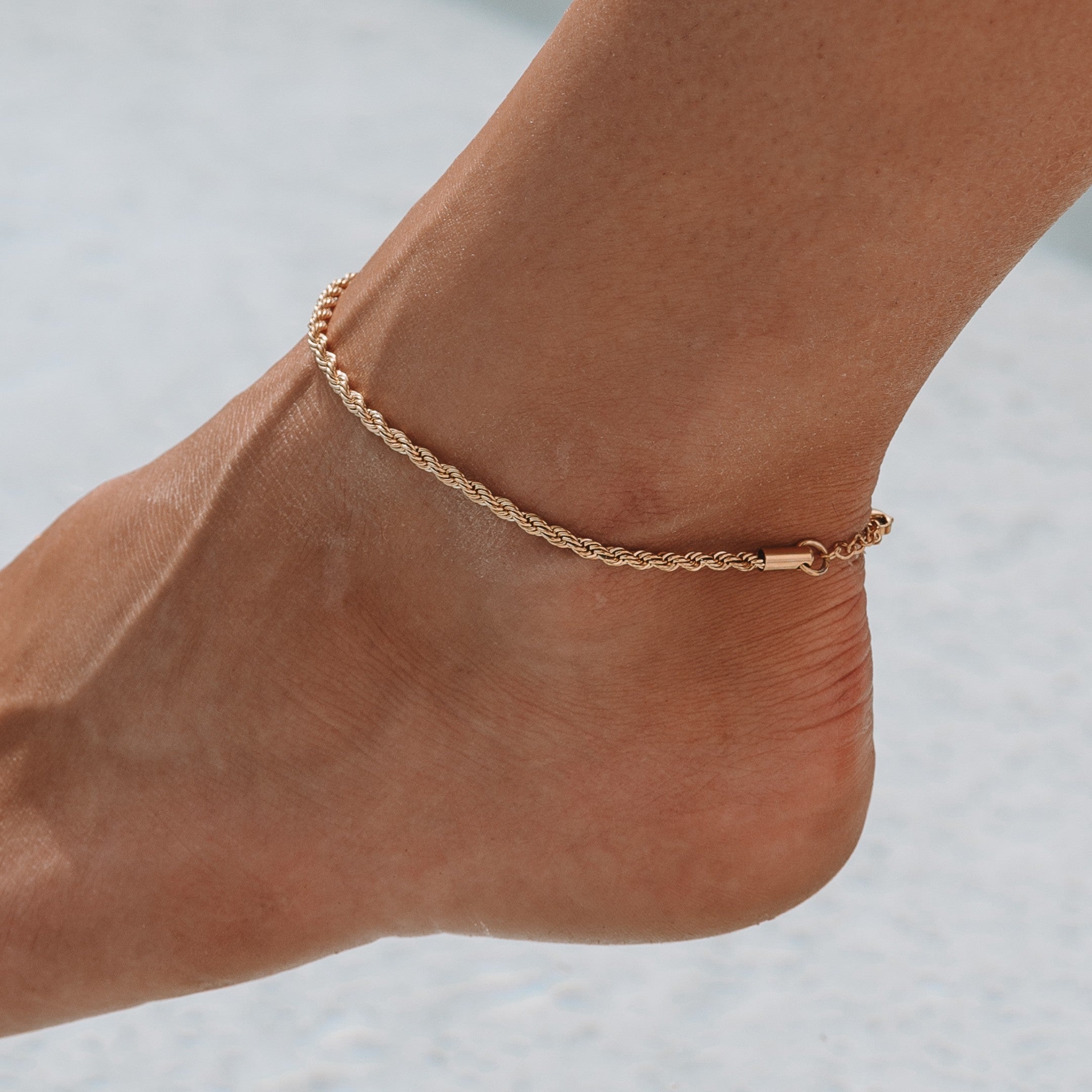 "Calvi" Rope Chain Anklet
