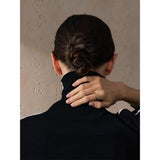 Desiree - Adjustable Stainless Steel Flower Ring with Sparkling Cubic Zirconia