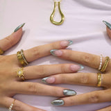 Eliz Anxiety Spinner Ring Set