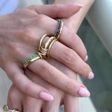 Mathilde Sculpted Stack Ring